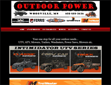 Tablet Screenshot of msoutdoorpower.com